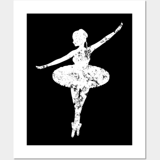 Dancing ballerina Posters and Art